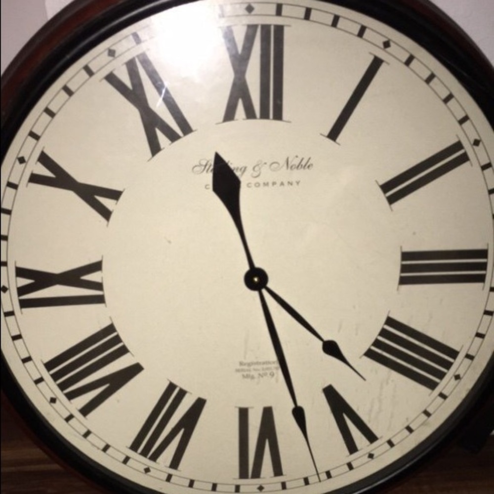 Large wall clock